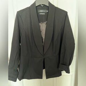 Torrid Black peplum blazer